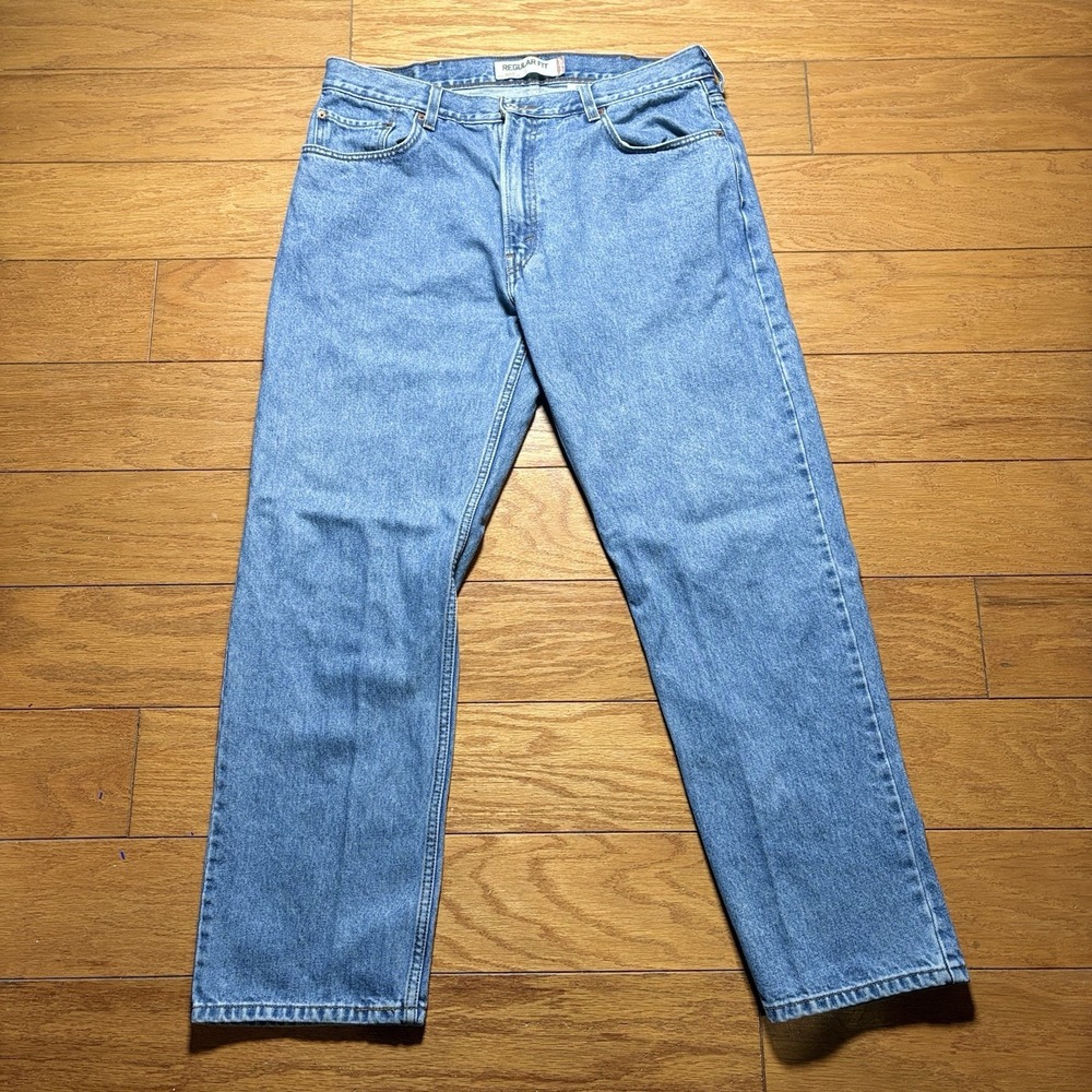 Y2K Levi's 505 Men's Jeans, Size 38x32, Medium Wash Regular Fit
